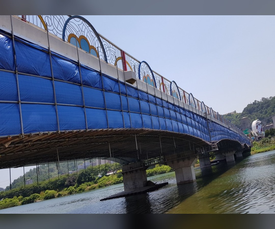 삼척교 공중비계